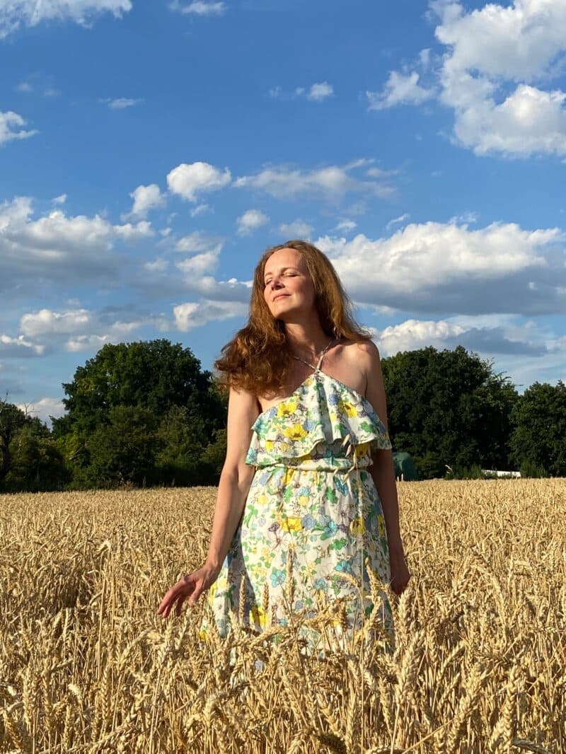 Fühl dich frei. Fühl deine Weiblichkeit. Sei eine Schöpferin